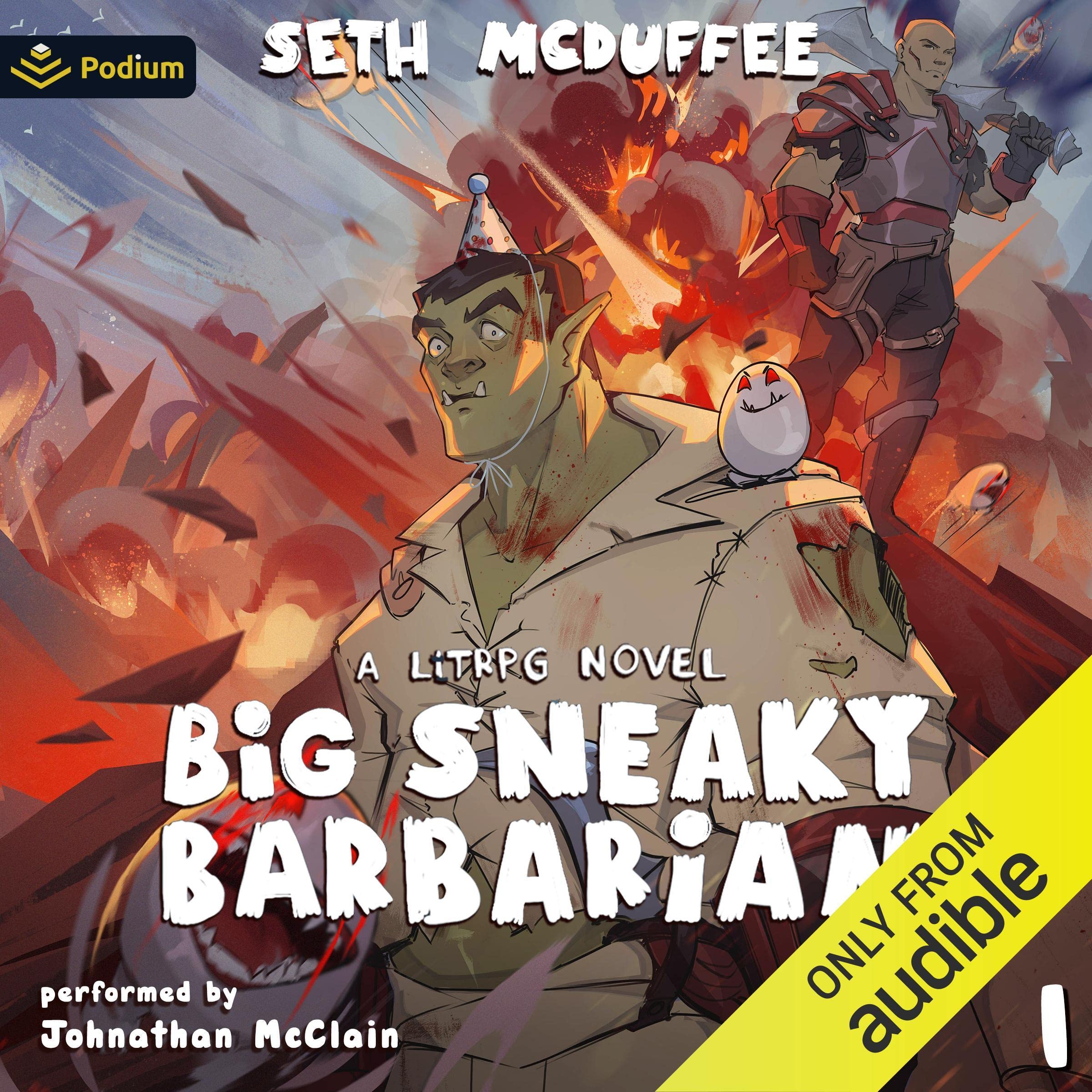 Cover art for Big Sneaky Barbarian: A LitRPG Novel