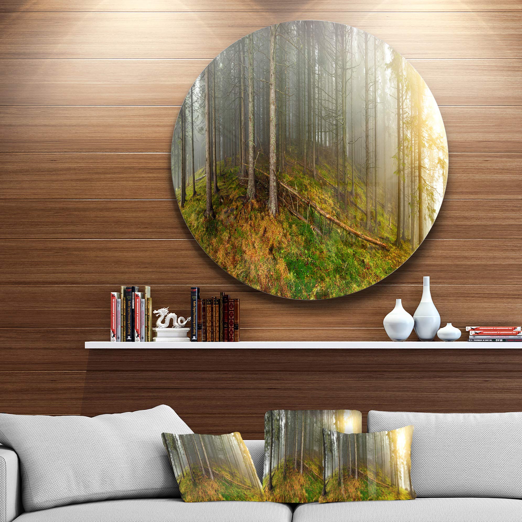 Amazon.com: Designart Digital Wall Art-Disc of 11 inch, 11