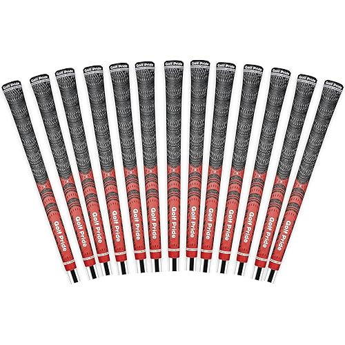 Golf Pride MCC Golf Club Grip - All-Weather Hybrid Grip - Brushed Cotton Cord & Pebbled Texture - Moisture-Wicking Technology