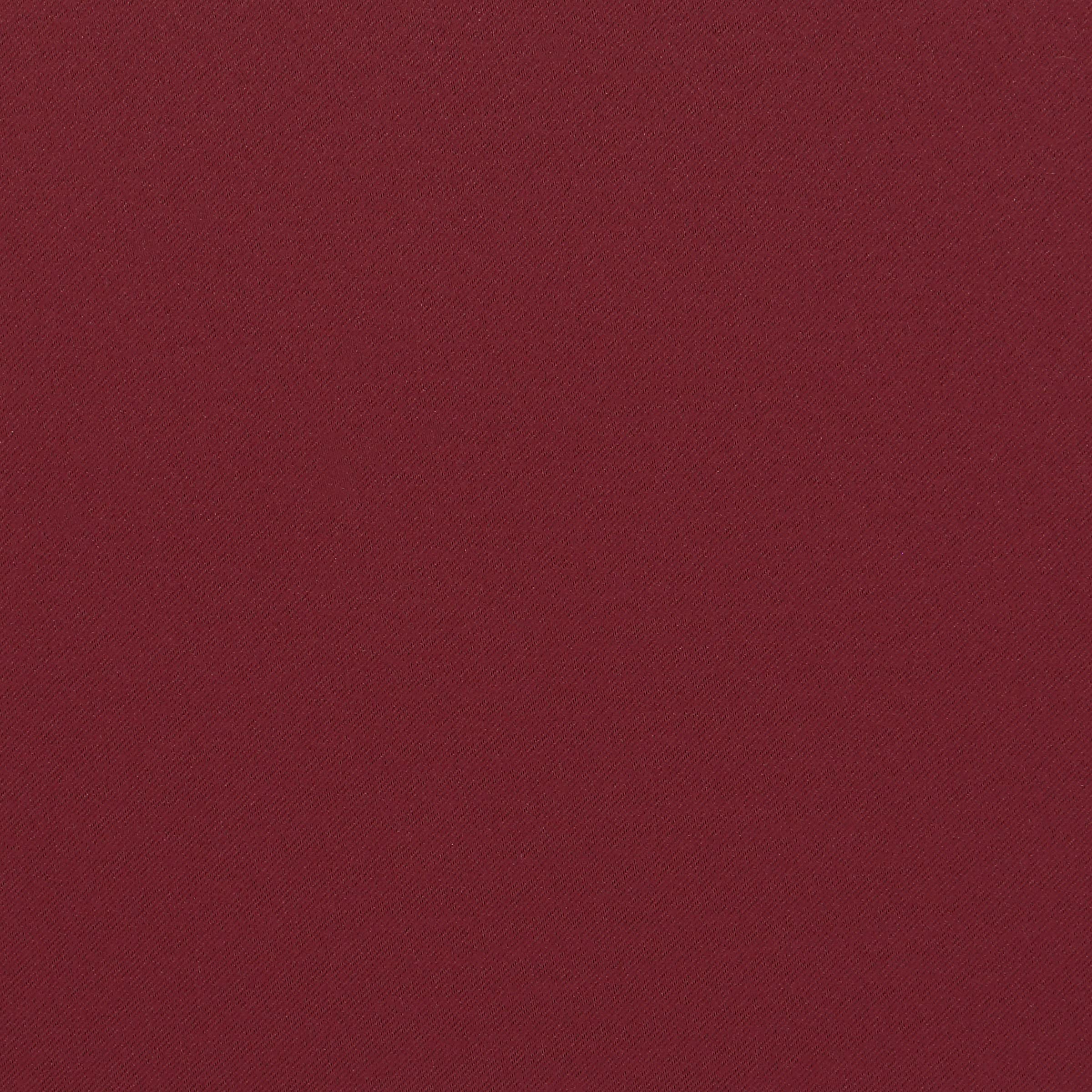 ECLIPSE Andover Solid Tripleweave Thermal Blackout Grommet Curtains for Bedroom (2 Panels), 42 in x 95 in, Red