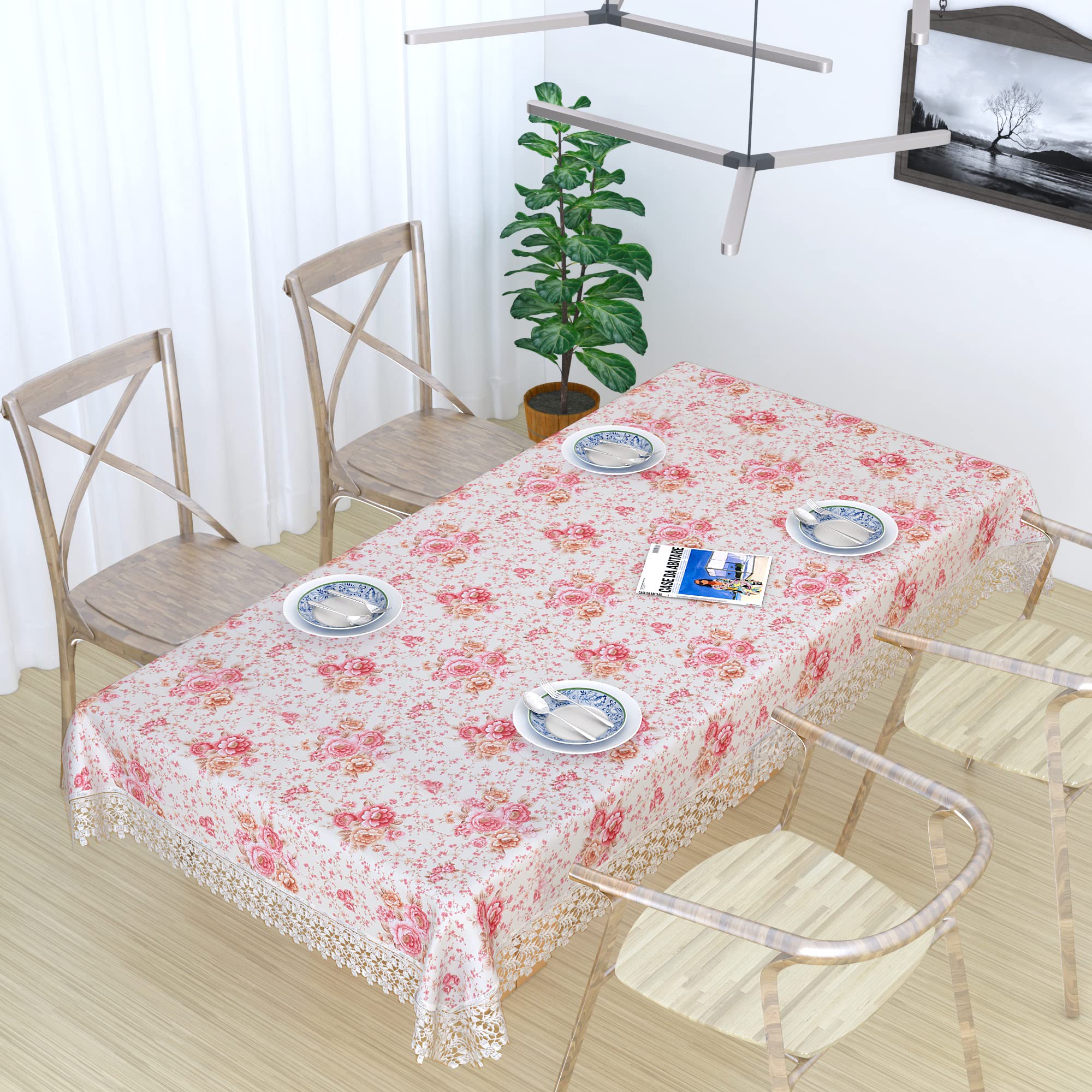 MONKDECOR AM-B-KA New Lace Cotton Printed Small Flower Design 2 Seater Square Centre/Cofee/Tea Table Cover (Size-40x40 inches) - Design-3 (B0BBD2R5KT) Amazon Price History, Amazon Price Tracker
