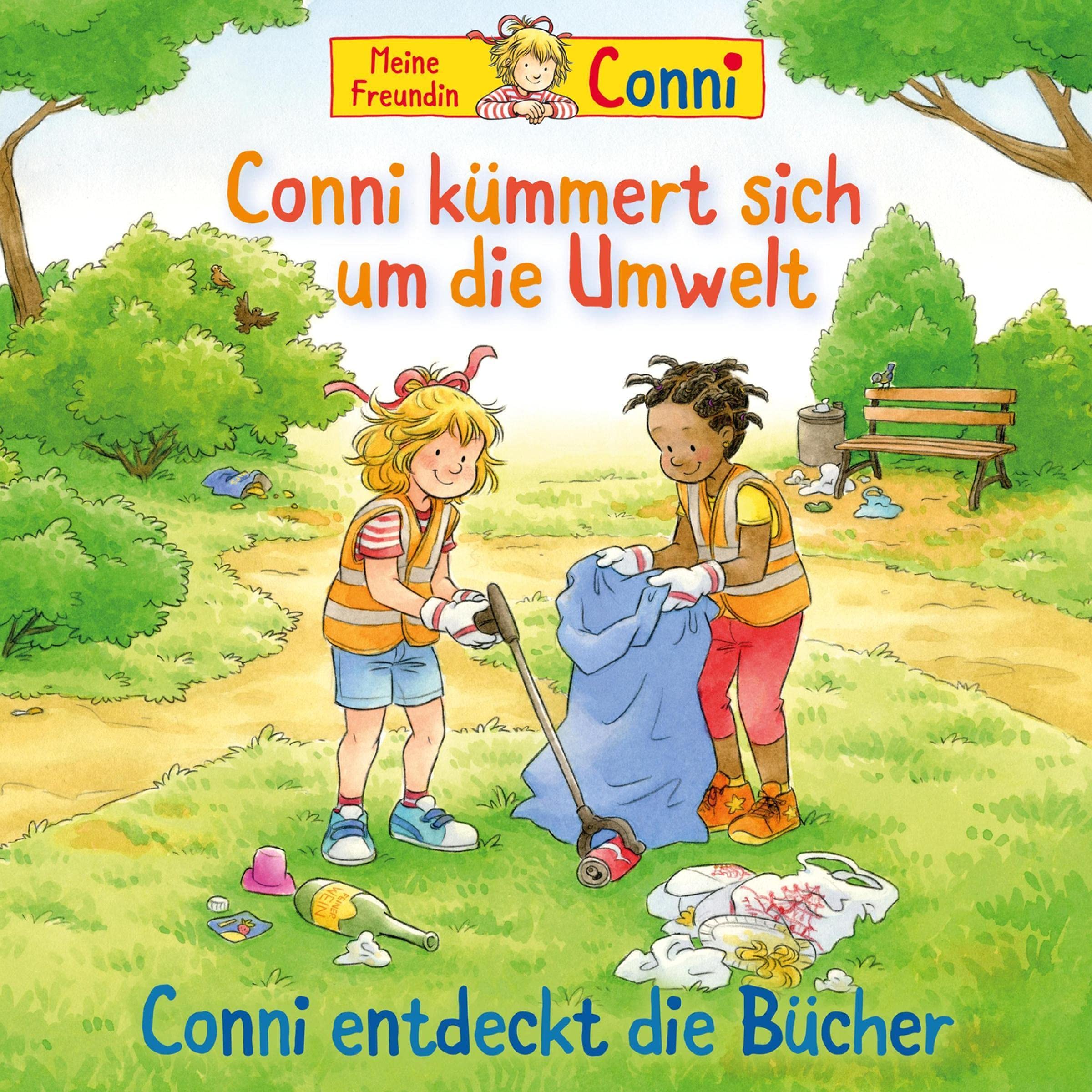 Cover art for Conni kümmert sich um die Umwelt / Conni entdeckt die Bücher