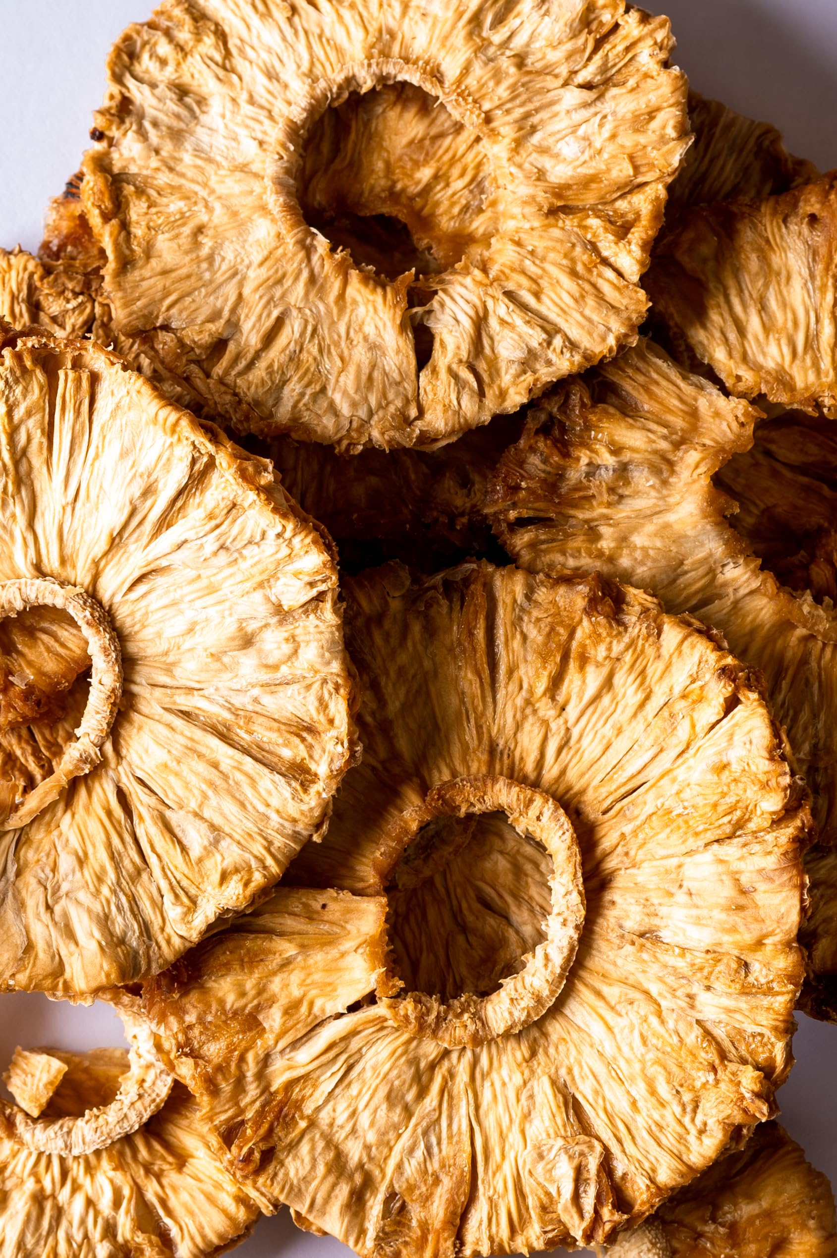 Biojoy Fette di Ananas disidratato BIO (1 kg), senza zucchero aggiuntо e senza zolfo