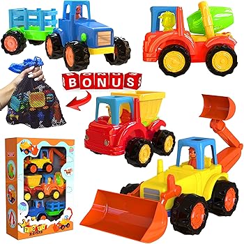 plastic toy trucks toddlers