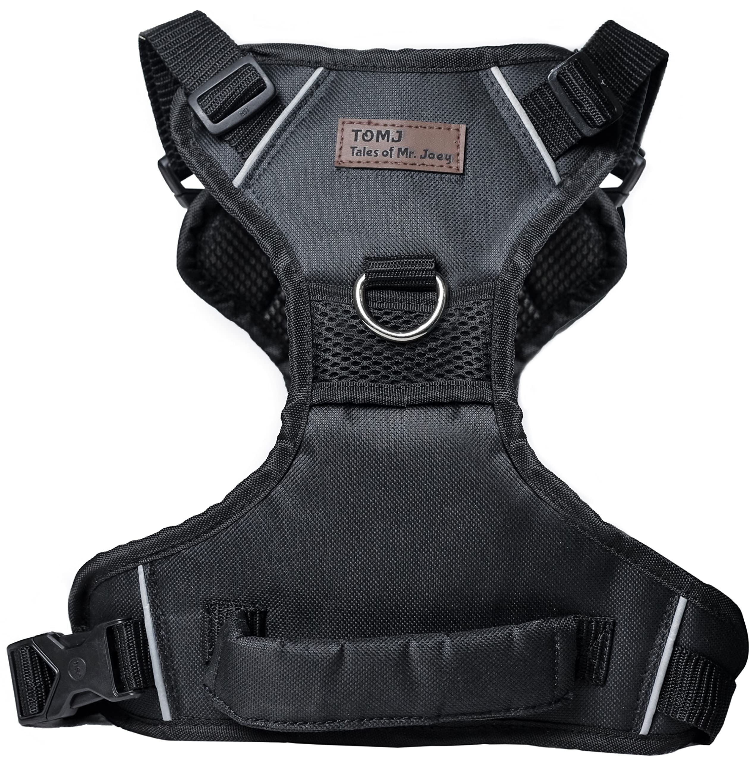 Tales Of Mr. Joey Dog Harness No Pull Adjustable Pet Vest with 3M Reflective Strips, Easy Control Body Belt and Handle for Training - No Tugging, Pulling or Choking Medium (B09RK9LTCZ) Amazon Price History, Amazon Price Tracker