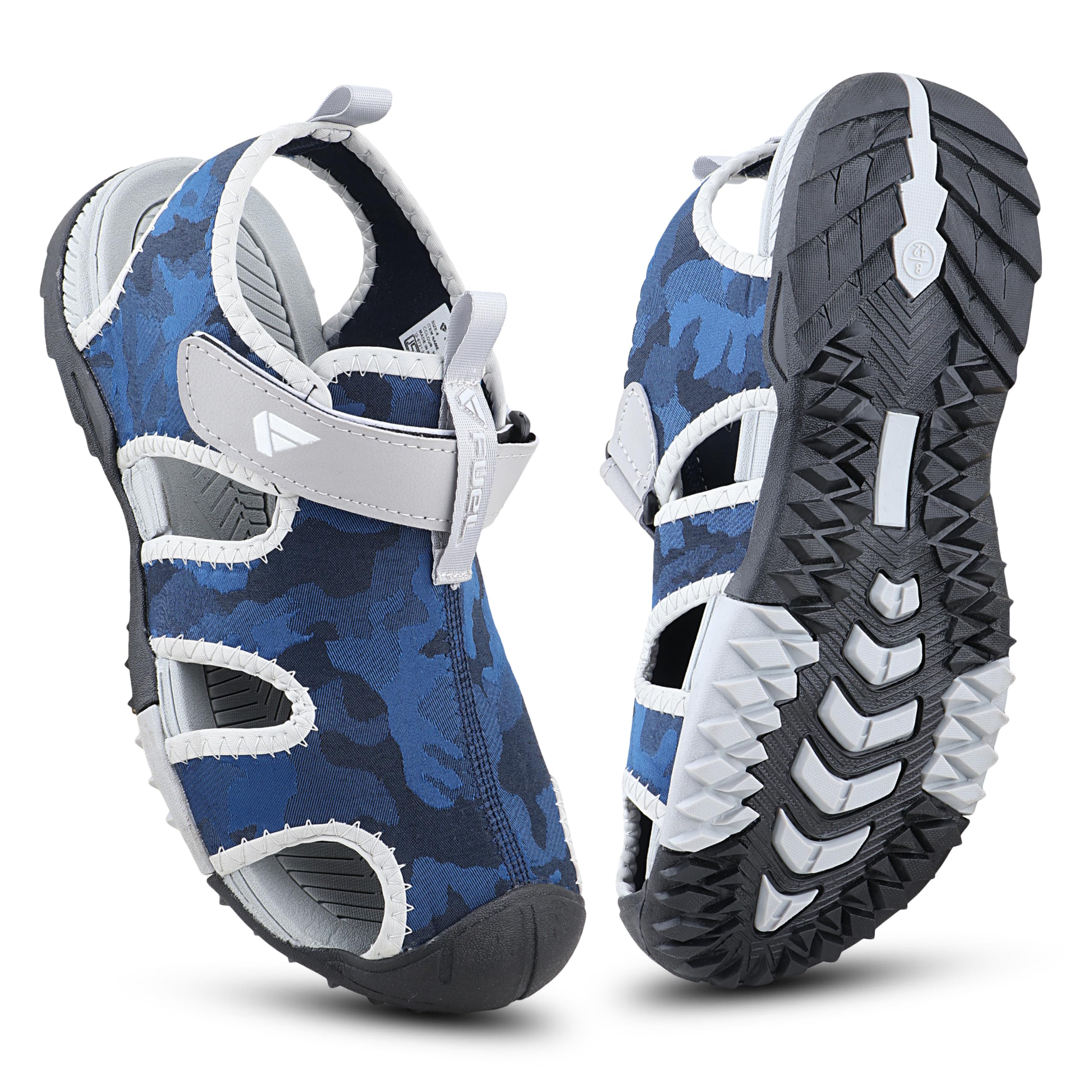 fuel Fisherman Sandals for Men Comfortable, Flexible & Breathable Stylish Casual Sandals Protective Bump Toe Perfect Outdoor Beach Anti-Skid Sports Footwear For Gents (Soldier-12)-picture-52