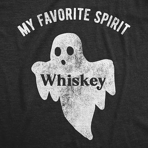 Miniatura 2 de Camiseta divertida de whisky con texto en inglés My Favorite Spirit para Halloween, fantasma, para fiesta