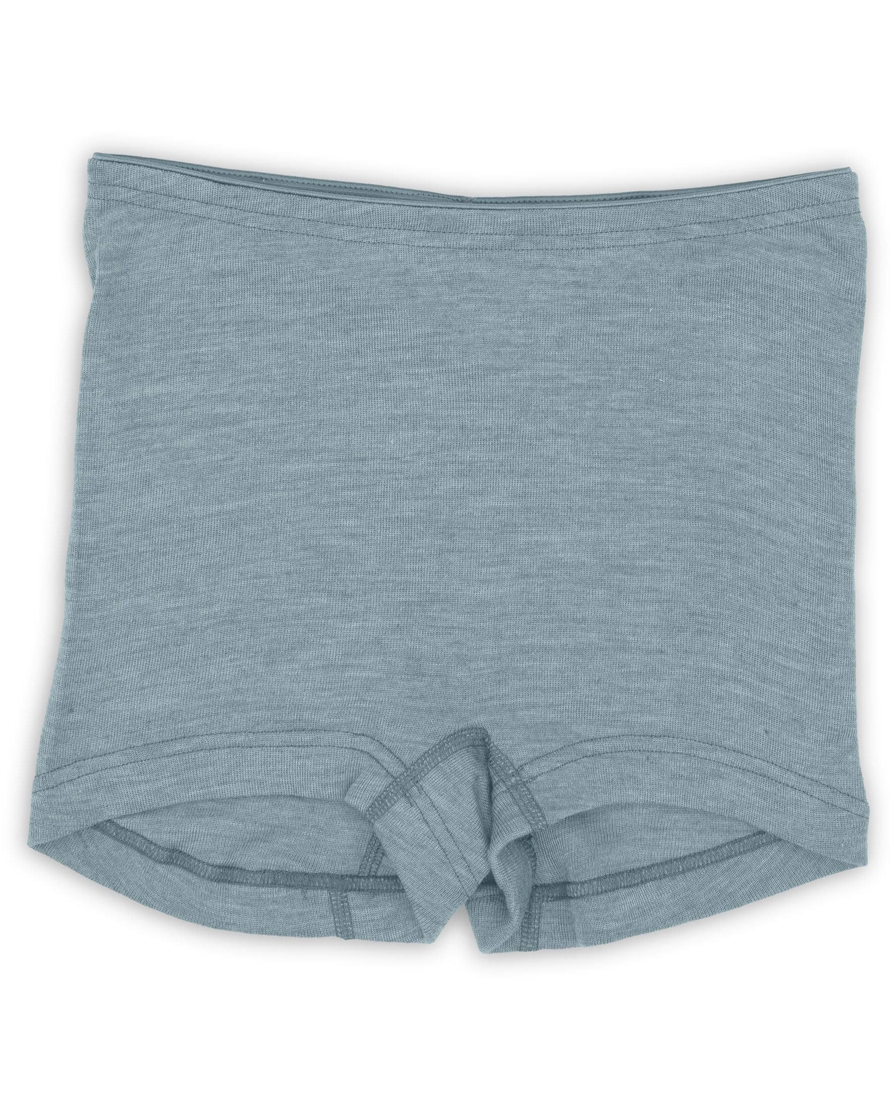 Engel Natur Women's Panties, 70% Organic Merino Virgin Wool, 30% Silk, Mountain blue, 46-48