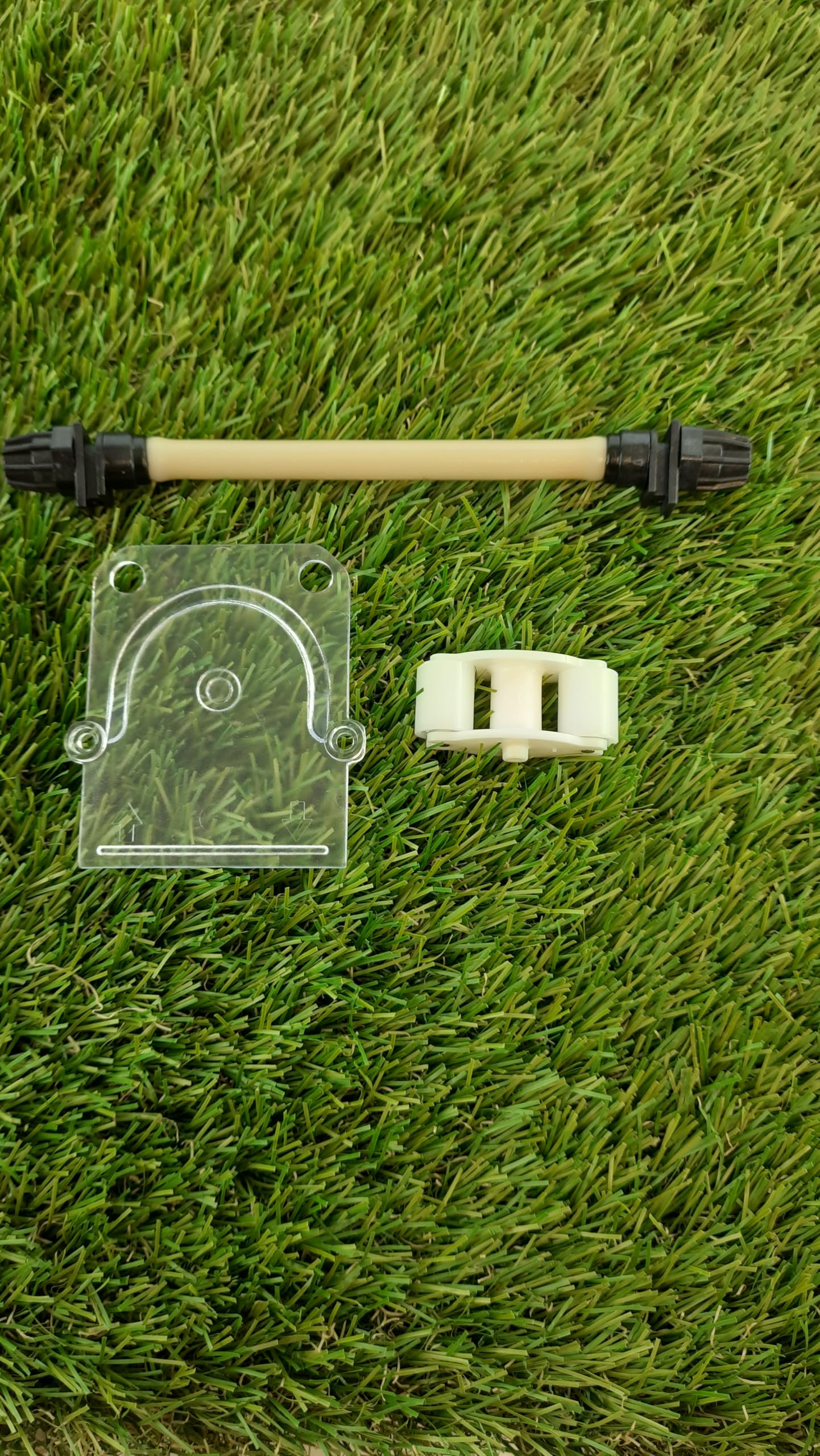 Aqualux - Kit Pièces Détachées Pompe Doseuse Piscine pH Moins Aqualux Doseco - Composé de Tube Peristaltique Porte Galets Couvercle