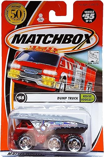 Camión volquete Matchbox Rescue Rookies #55