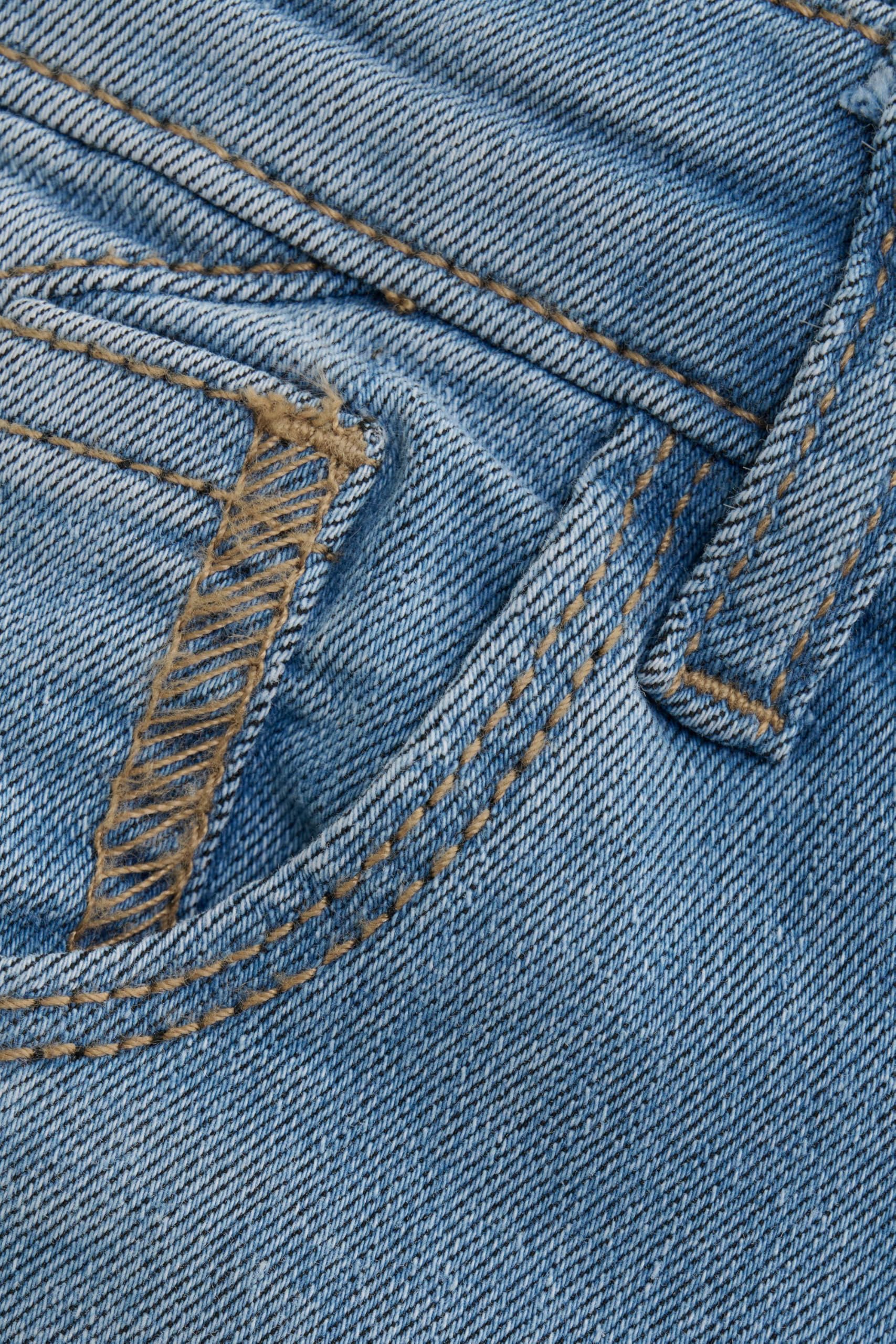 Minymo Pantaloncini da Ragazzo Power Sretch Denim Corti Jeans, Light Dusty Blue, 5 Anni Bambino