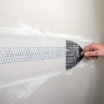 FibaFuse Saint-Gobain ADFORS FDW9146-U MAX 2-1/16 in. x 250 ft. Paperless drywall joint tape, White