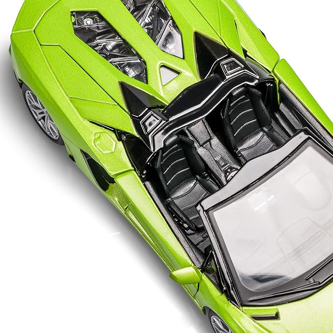Maisto Kit de Modelo Ensamblable Lamborghini Aventador Roadster 1:24 miniatura 6