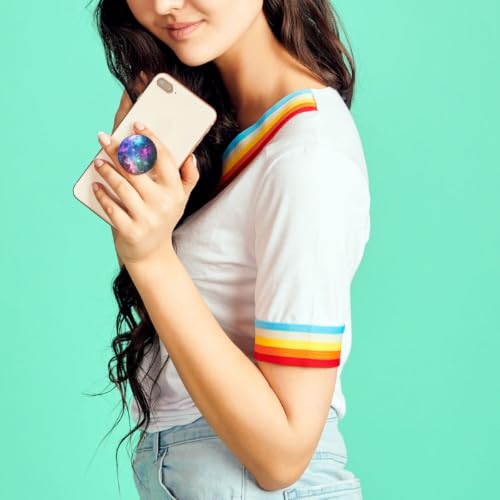 PopSockets PopGrip - Support et Grip pour Smartphone et Tablette avec un Top Interchangeable - Blue Nebula