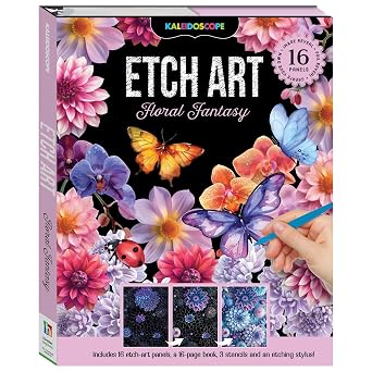 Kaleidoscope Etch Art Creations Floral Fantasy