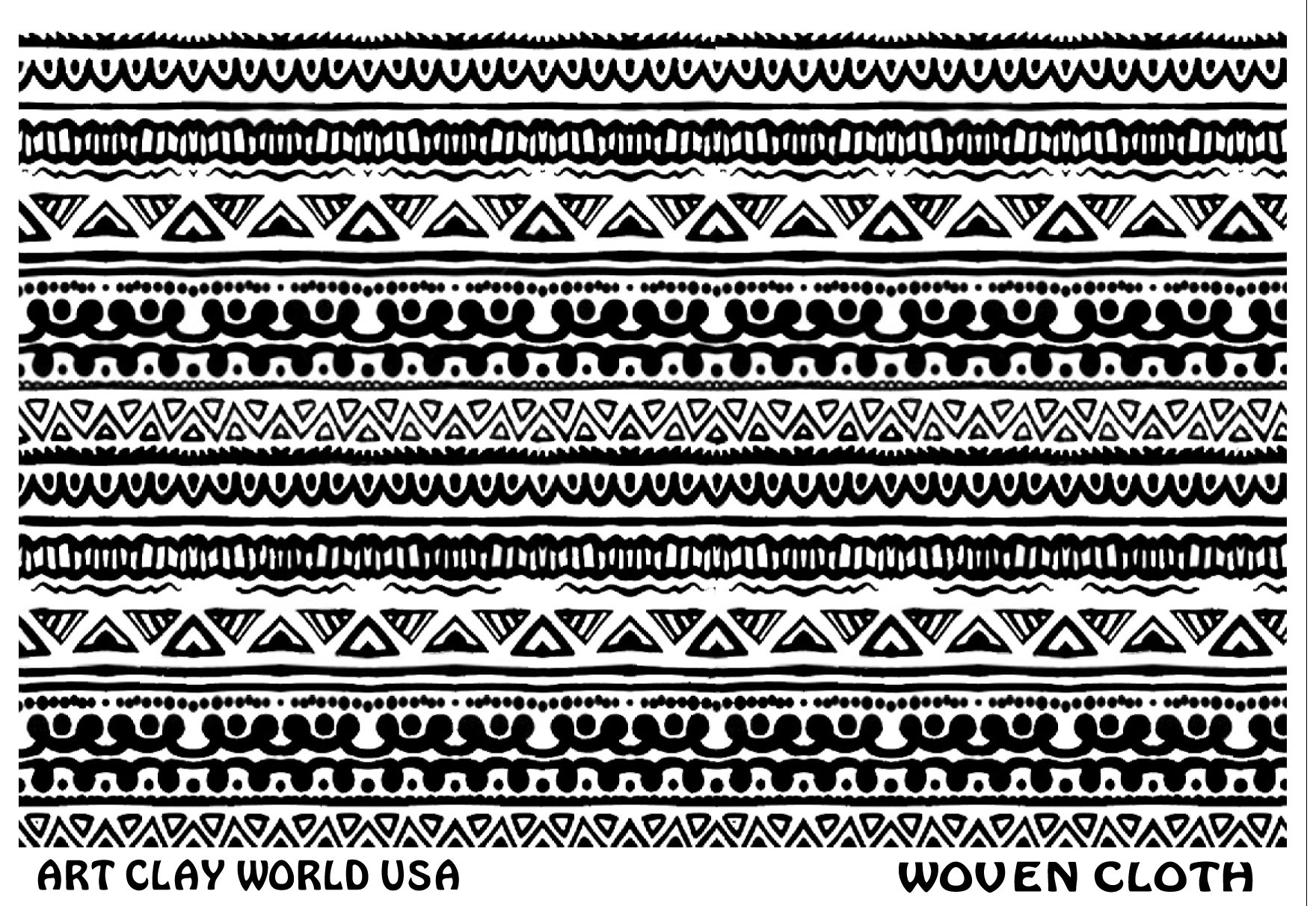 Flexistamps Texture Sheets Woven Cloth Design - 1 Pc.