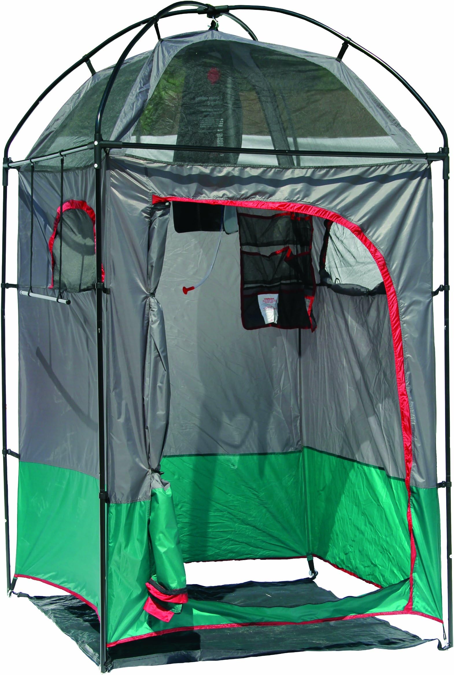 Texsport Portable Outdoor Camping Shower Privacy Shelter Changing Room, Gray, 1 Count (Pack of 1)