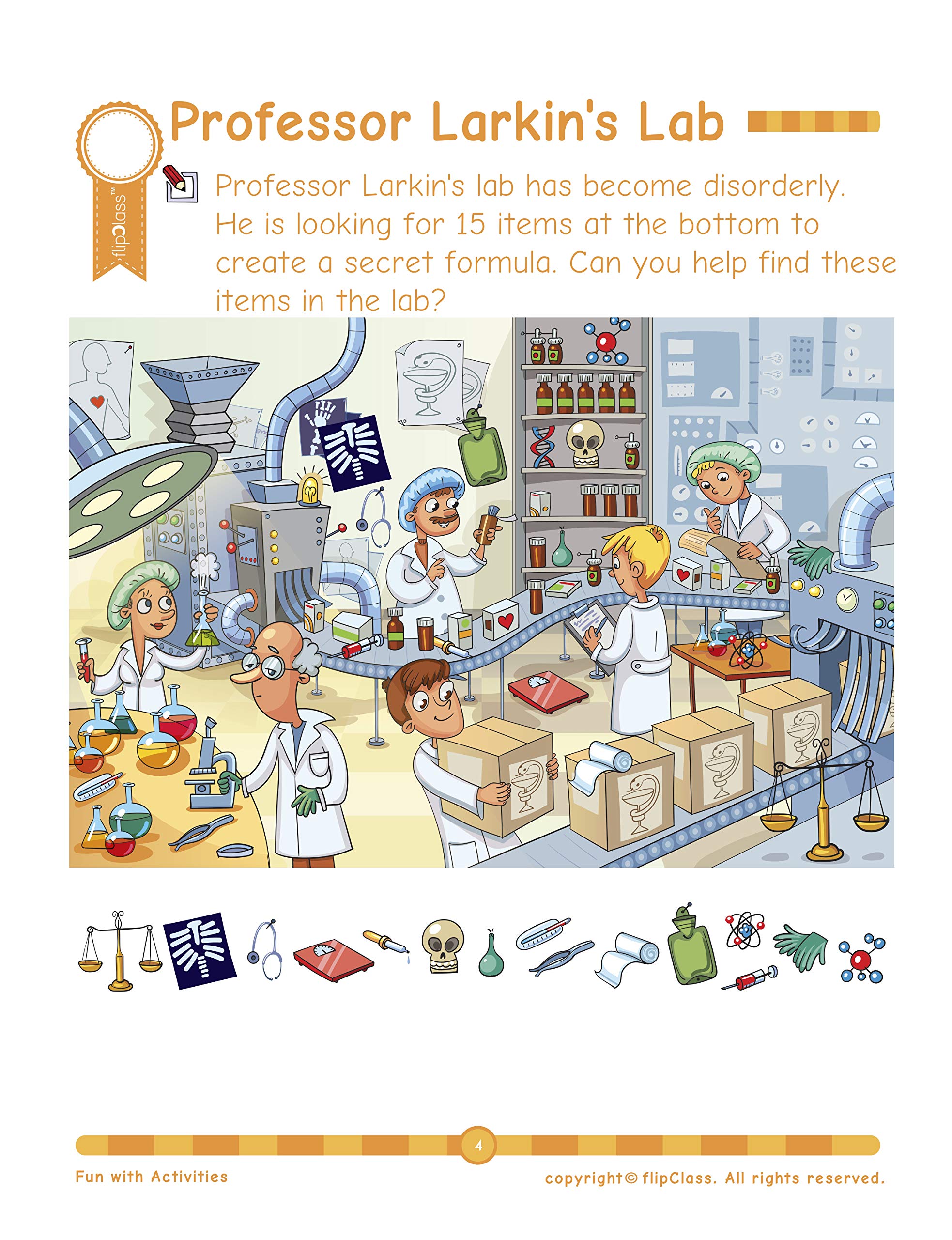 Fun with Activities II: Kindergarten Workbook: Little Genius Series: Skill Building Fun Activities To Help Your Child’s Logical Thinking, Observational Skills & Hand Coordination (4-6 years)