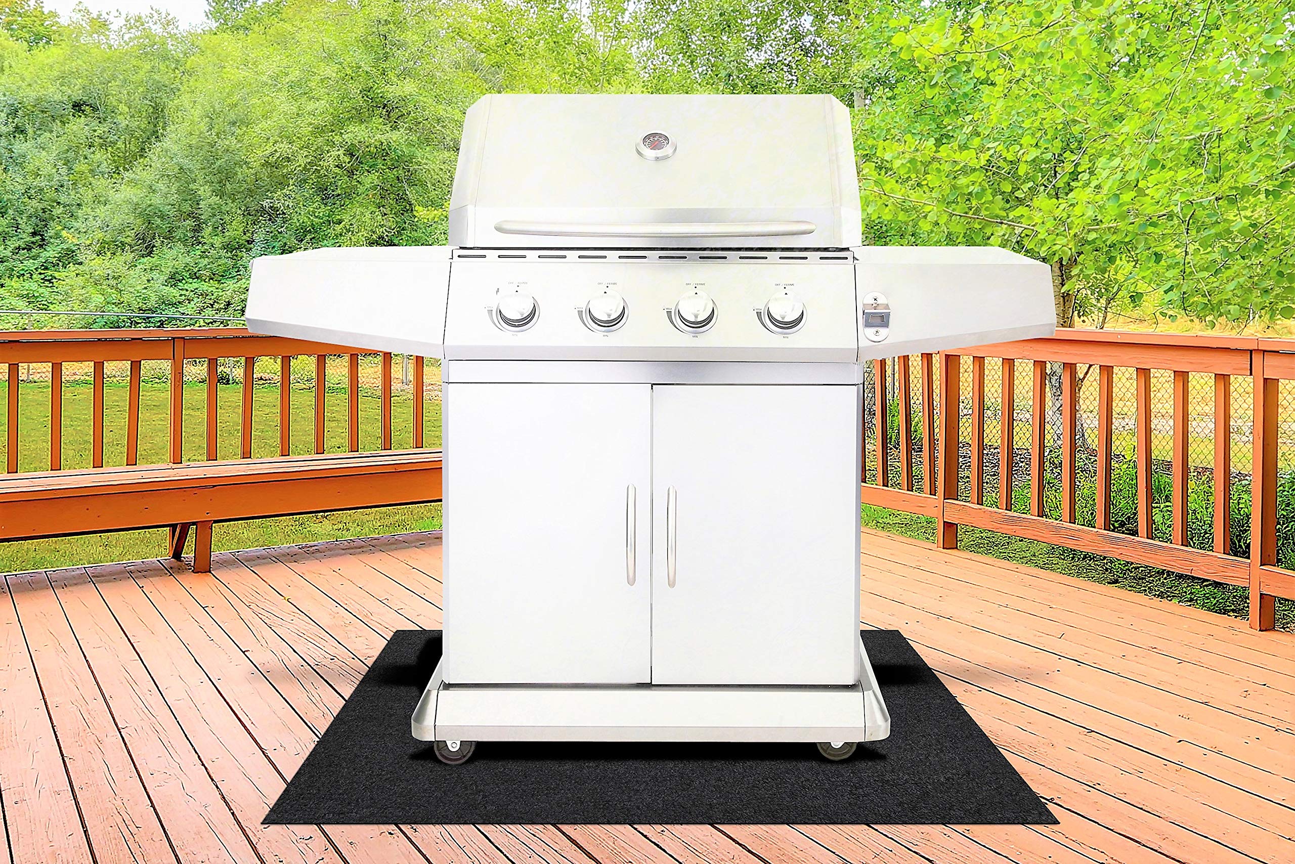 Elektrische Smoker-Matte – Wasserdicht, Rutschfest, 91,4 X 121,9 Cm, Schützt Böden