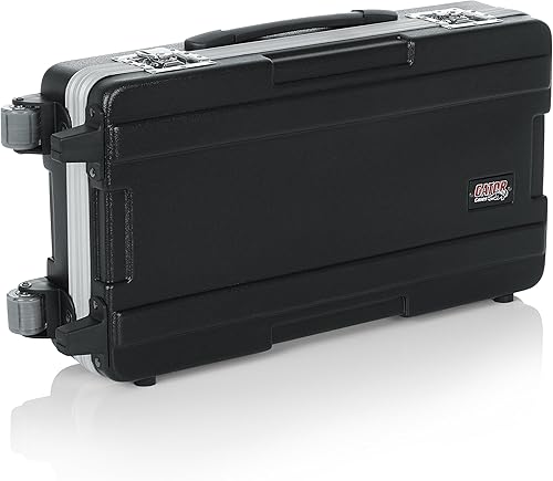 Miniatura 3 de Gator Cases - Estuche ligero moldeado ATA para mezclador con ruedas y mango de remolque se adapta a mezcladores de 20 x 25 pulgadas (G-MIX 20 x 25),