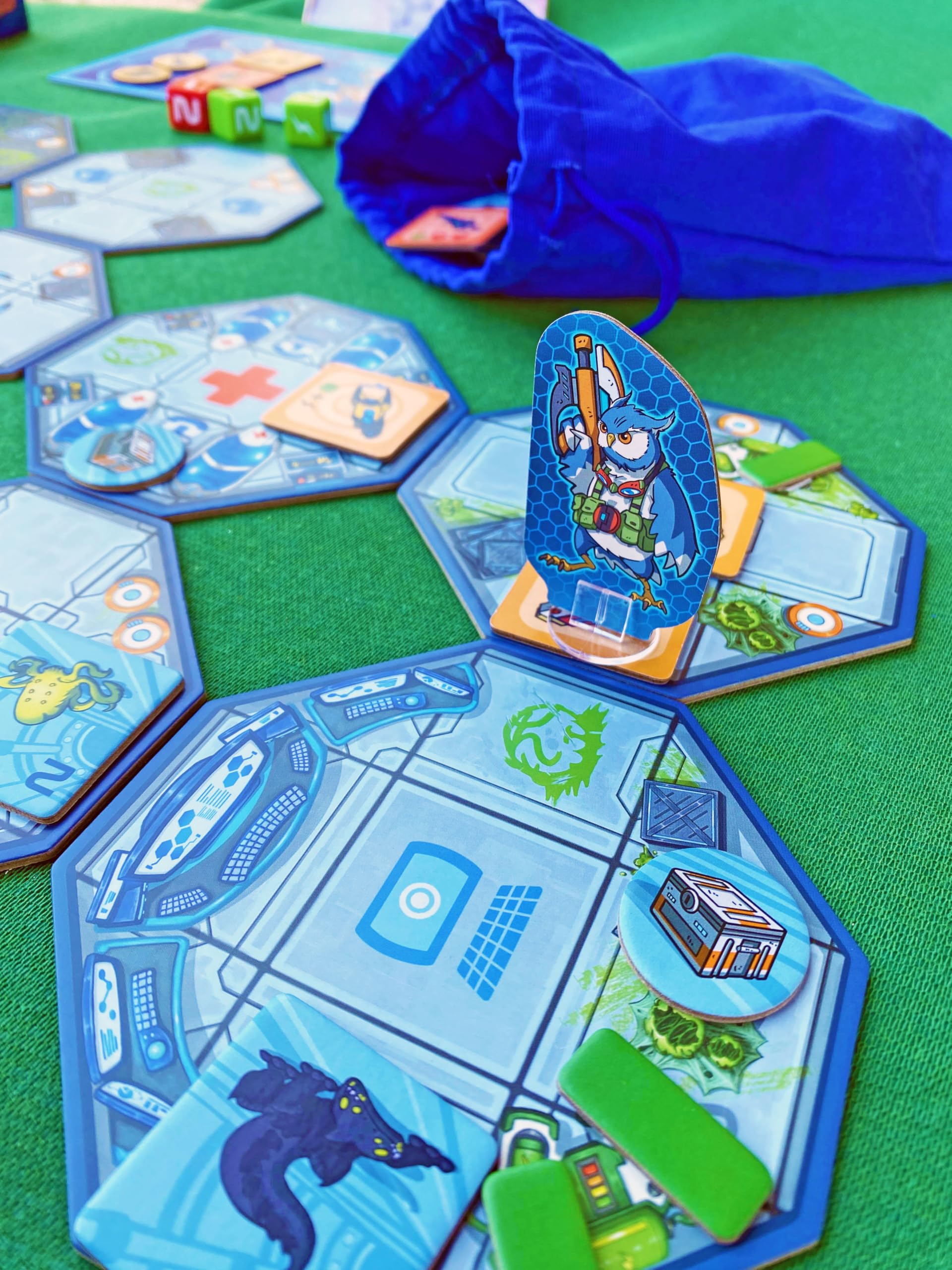 TETHYS Space Dungeon Board Game in Italian and English Little Rocket Games - Image 4