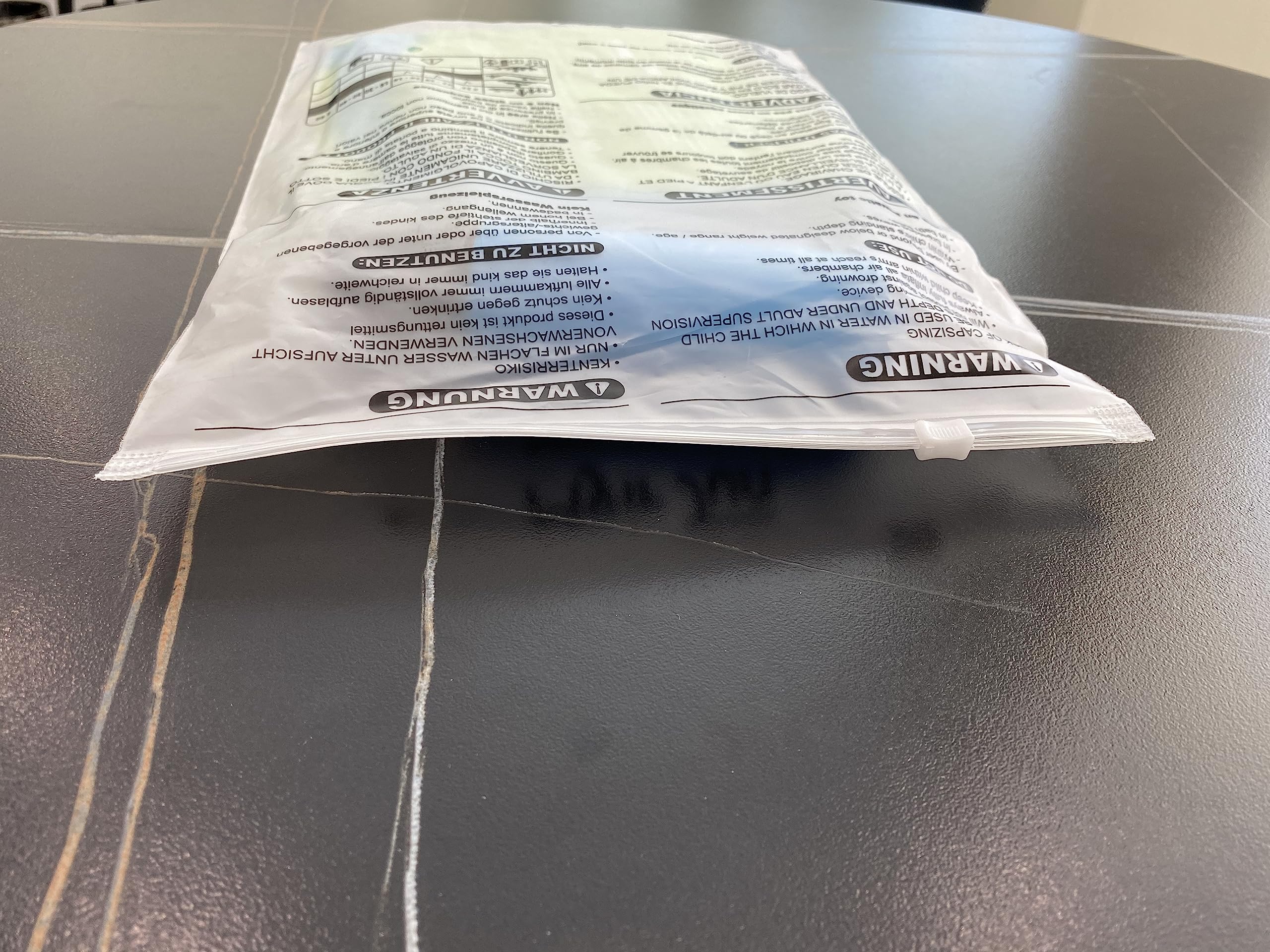 Myir JUN Baby Float, Inflatable Baby Pool Float Toddler Swimming Float Ring Children Waist Swim Baby Swimming Ring Kids Swim Trainer (Blue, M)