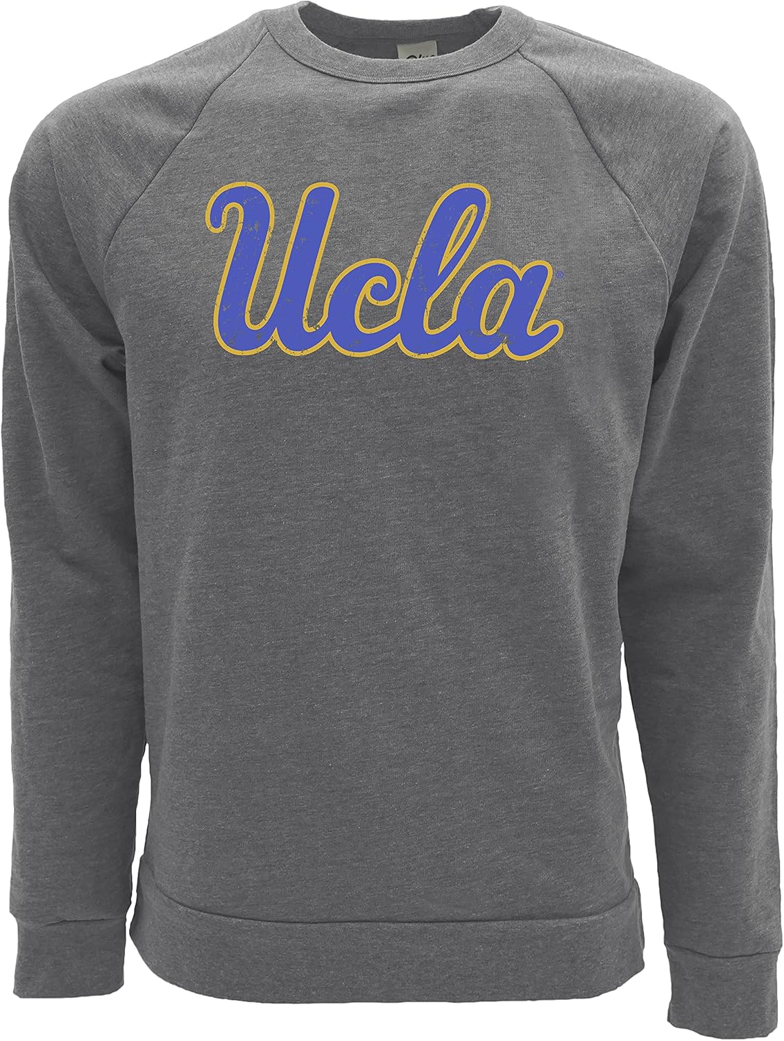 Blue 84 NCAA mens Tri-blend Crewneck Sweatshirt Vintage Icon