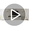 IDEALHOUSE 70in TV Stand for TVs up to 80", Mid Century Modern Entertainment Center with Storage Drawer and Open Shelves, TV Console Media Cabinet for Living Room, Bedroom, Black image 7