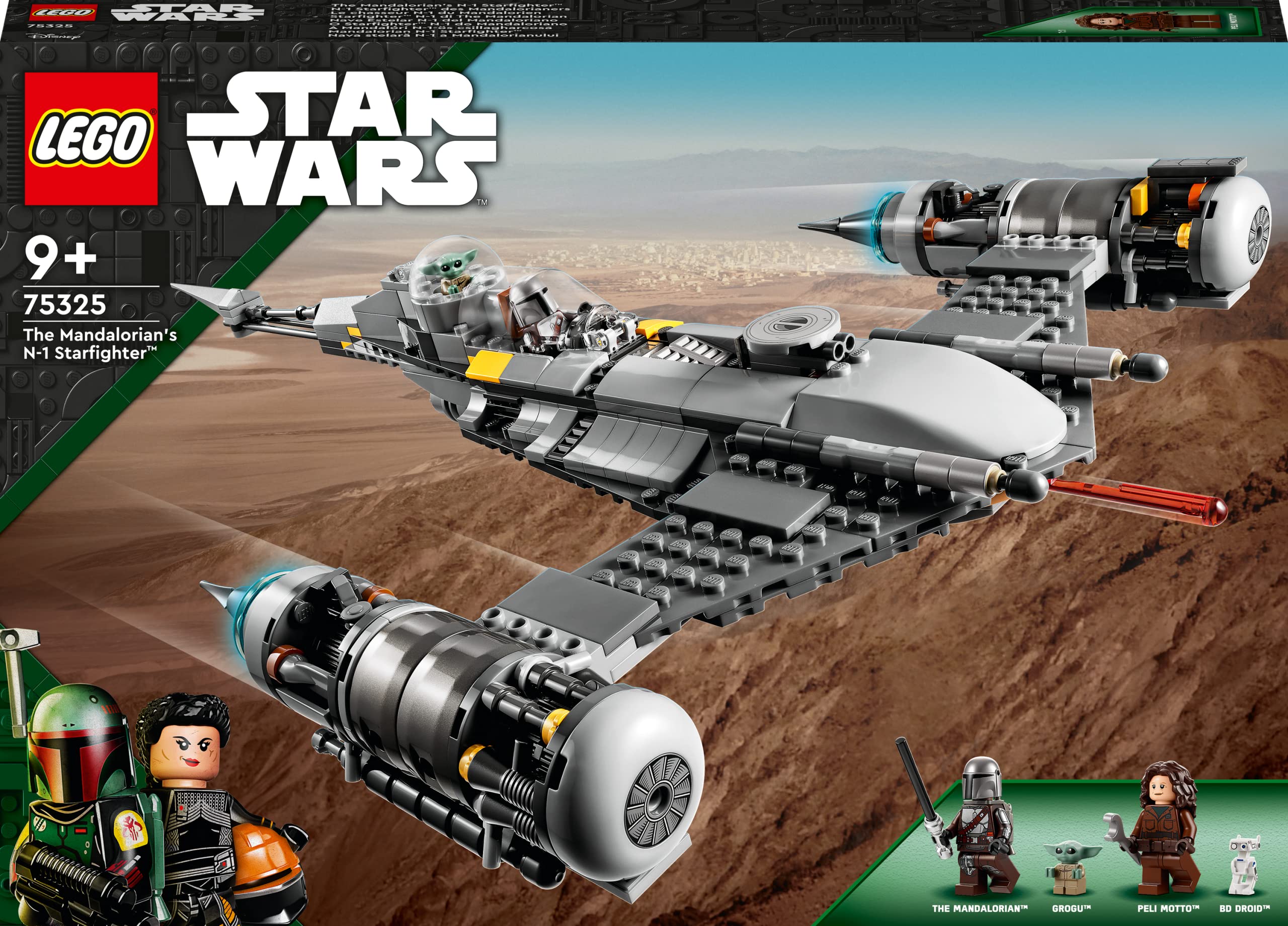 LEGO 75325 Star Wars 75325 The Mandalorian's No.1 Hunter, Multicolored - Image 3