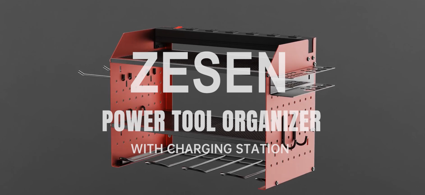 Amazon.com: ZESEN Power Tool Organizer with Charging Station