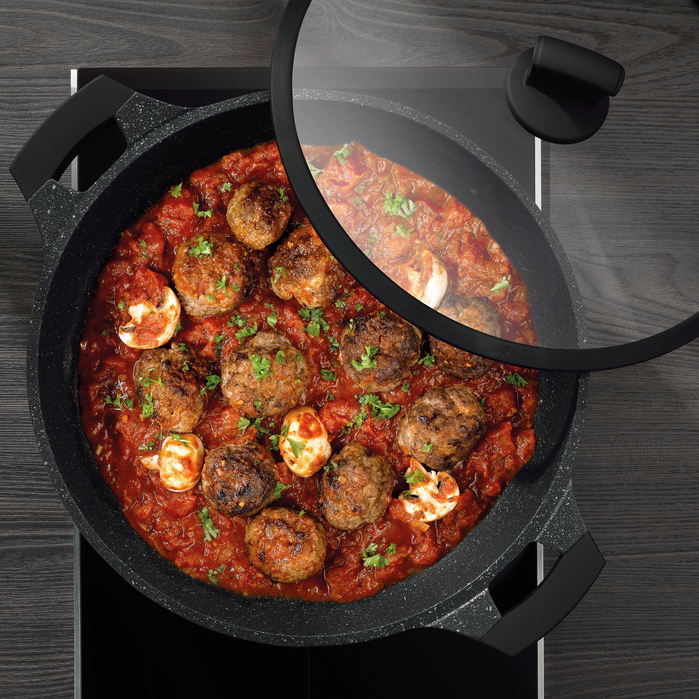 Le Creuset Enameled Cast-Iron 2-3/4-Quart Iron Handle Precision Pour Saucepan, Flame