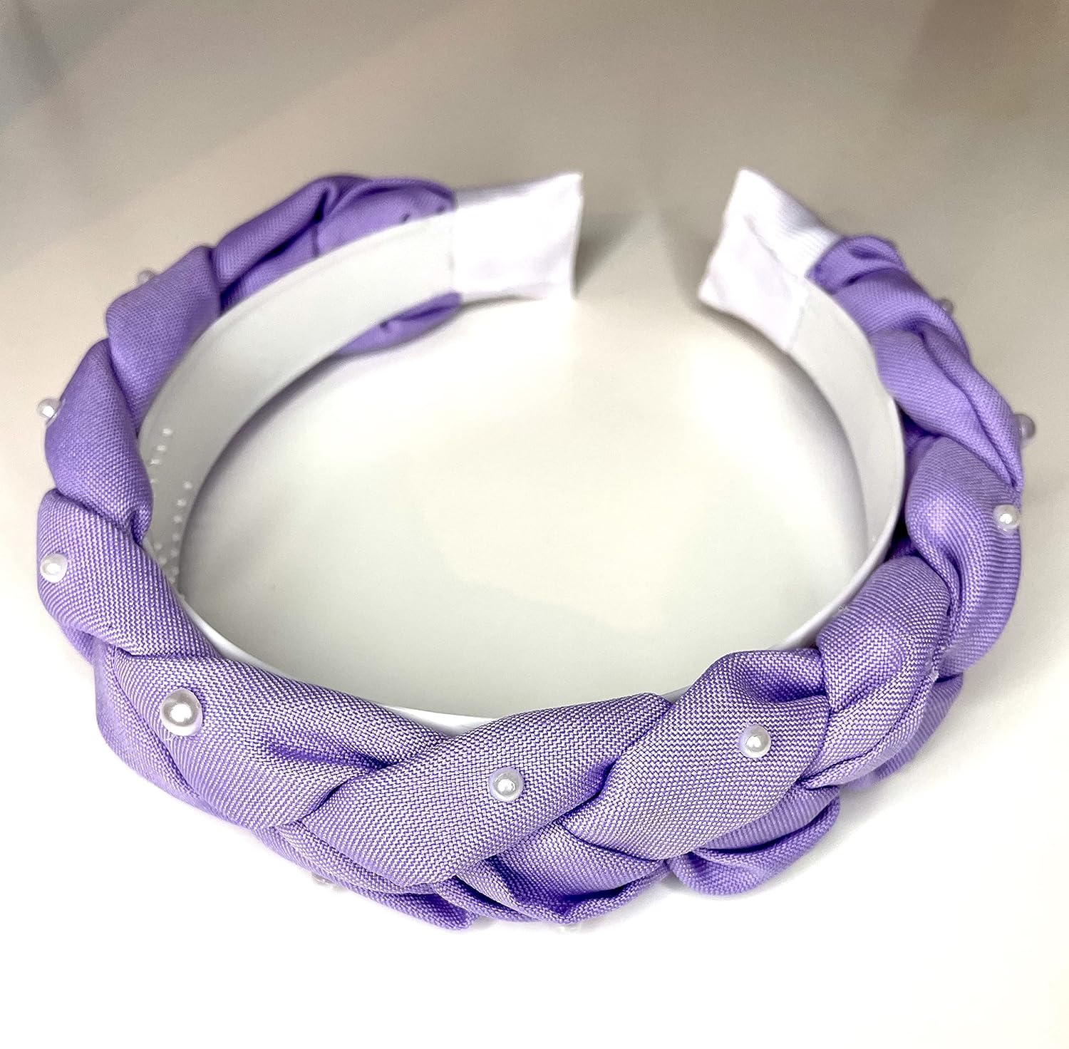 Braided Headband (Light Purple) Handmade Products