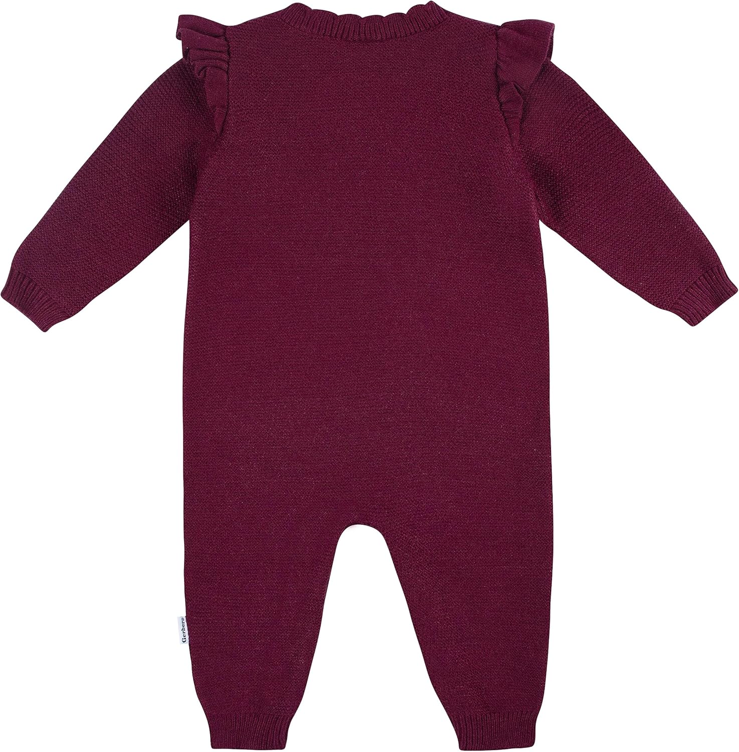 Gerber Baby Girls' Sweater Knit Romper Jumpsuit