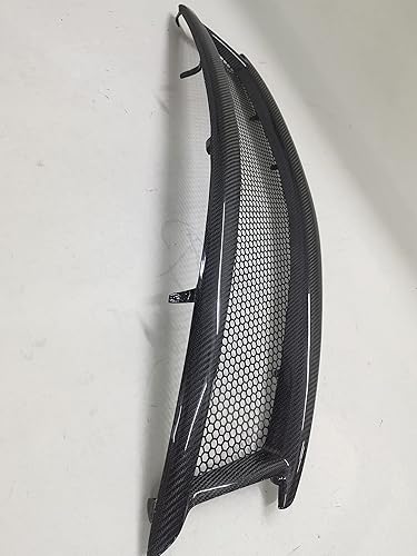 Miniatura 3 de Rejilla de malla frontal de fibra de carbono real para Infiniti G37 Sedan 2010-2014 de 4 puertas