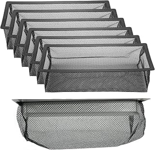 Floor Register Cover Trap, Floor Air Vent Cover Screen for Home Air Vent Filters 6-Pieces（4x12 Inch)