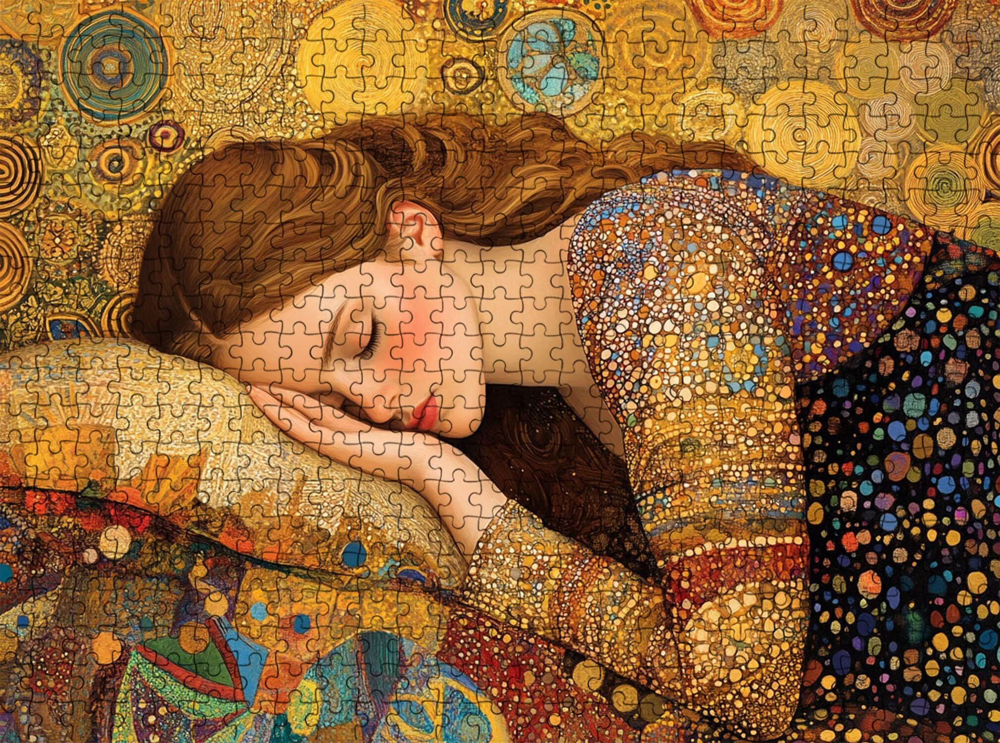 Bellezza astratto Puzzle 1500 Pezzi per Adulti, Puzzle in Legno - Collezione Classica con Poster Incluso - Sfida di Concentrazione e Passatempo Antistress, Gioco per Famiglia, 87 x 57 cm f0-742