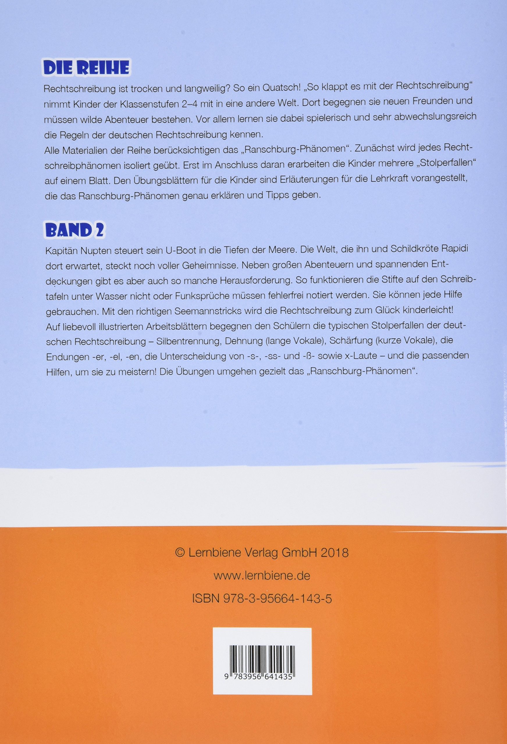 So klappt es mit der Rechtschreibung. Band 2: (2. bis 4. Klasse)
