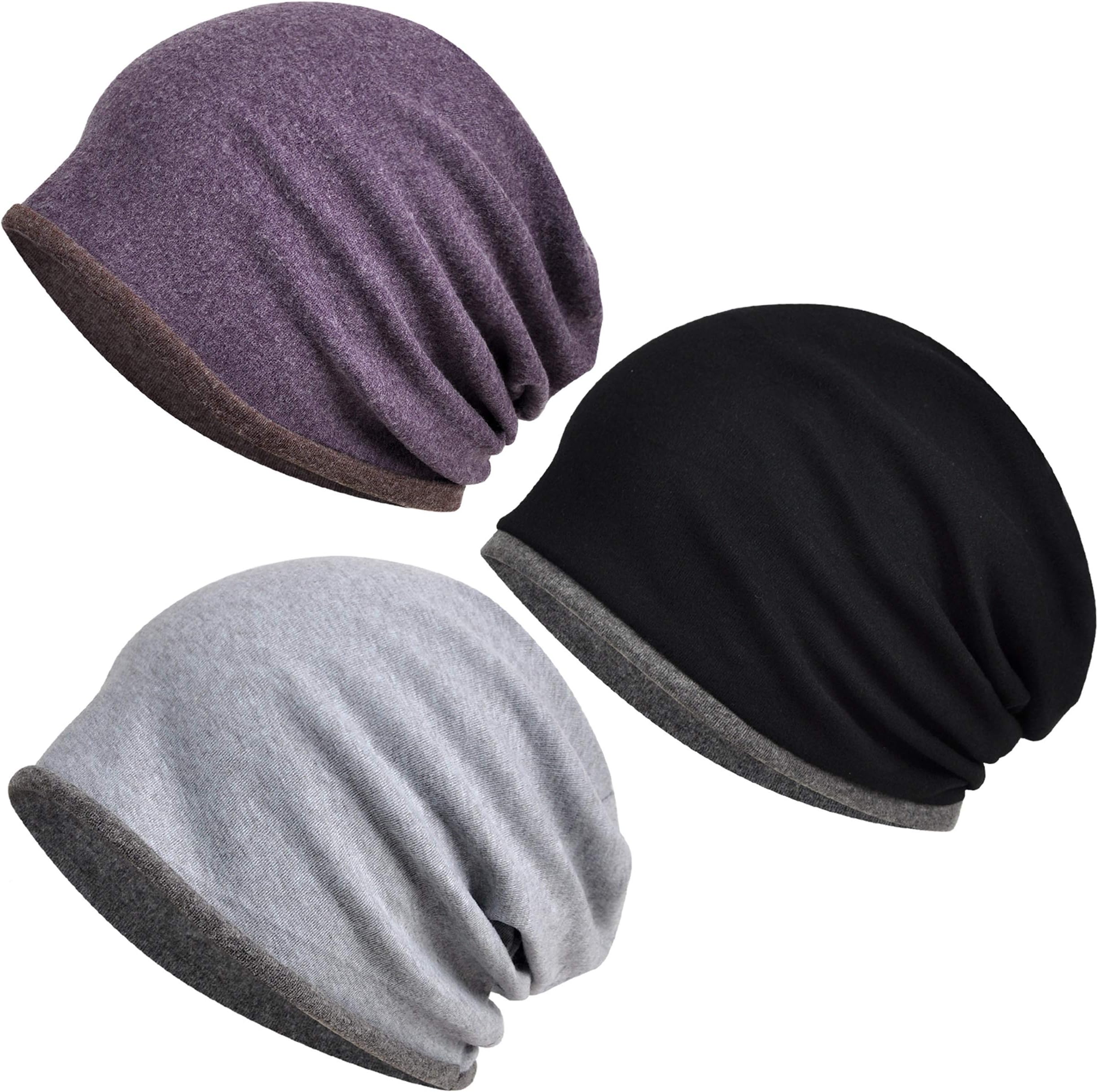 Jemis Women's Baggy Slouchy Beanie Chemo Cap for Cancer Patients