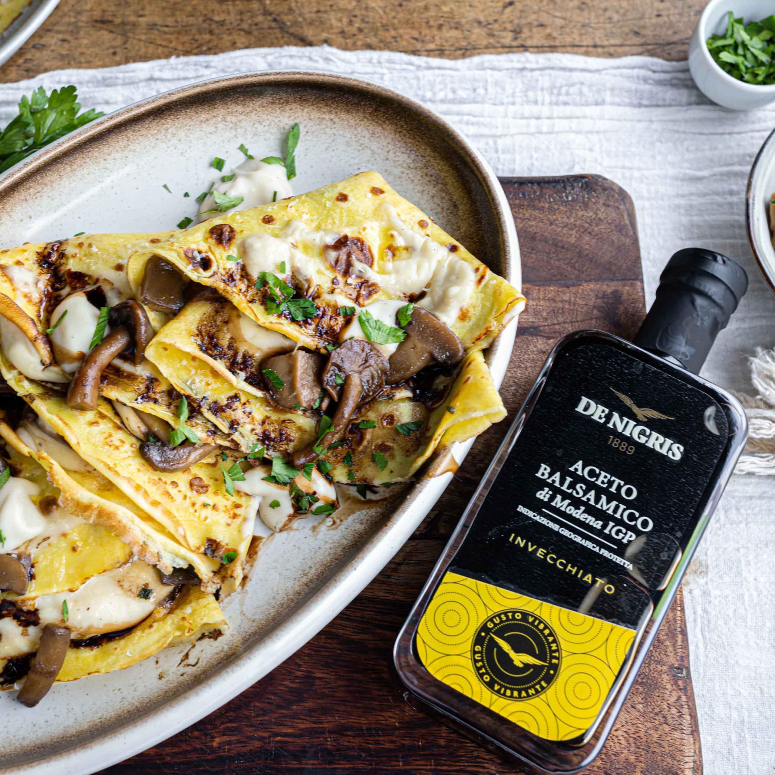 De Nigris Aceto Balsamico di Modena IGP Invecchiato | Bundle 3 x 250ml Aquila Rossa, Arancio e Gialla – Set Degustazione Balsamico Italiano Premium | Condimento Gourmet Denso e Corposo, Idea Regalo