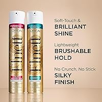 Vista 5 de L'Oreal Paris Elnett Satin Hairspray Extra Strong Hold Unscented 11 oz; (Packaging May Vary) (Packaging May Vary)