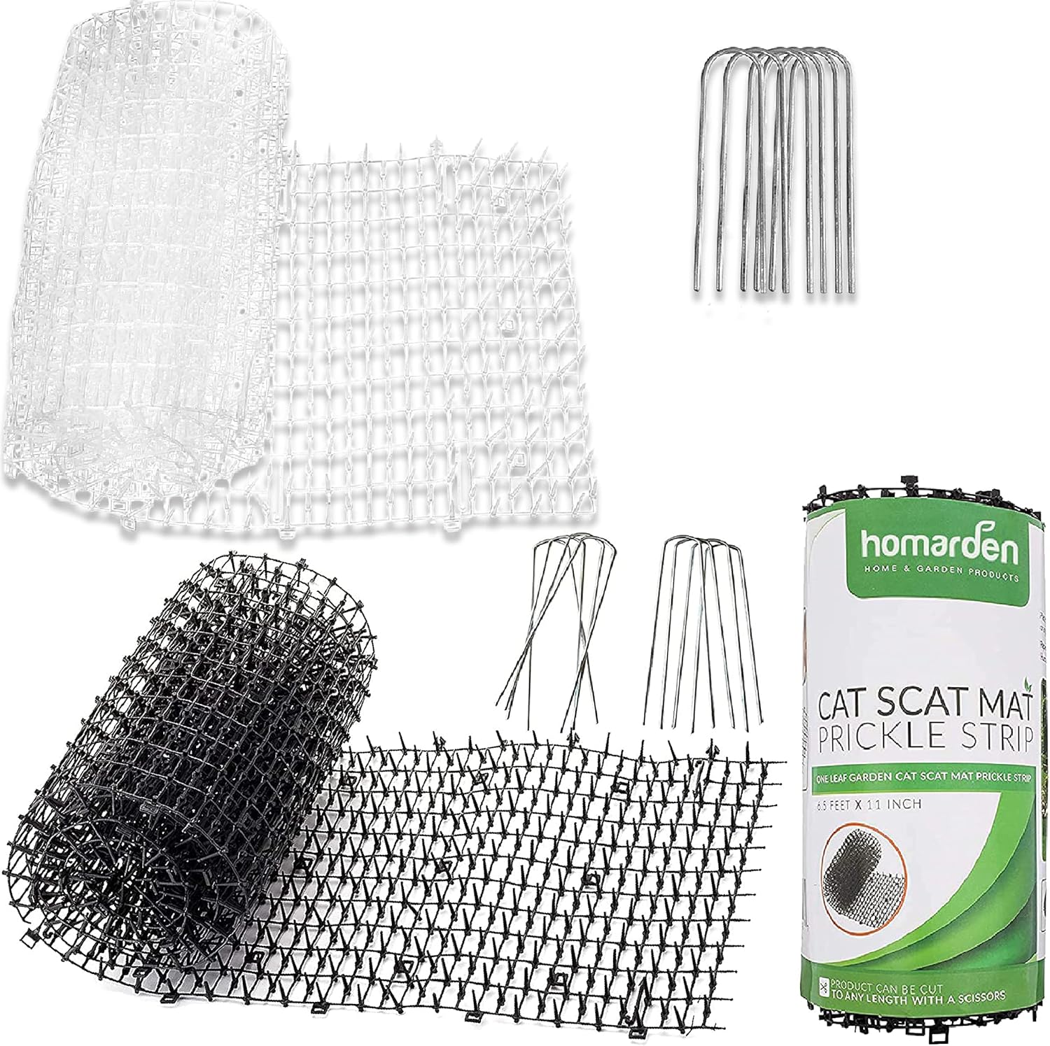 Homarden Transparent Outdoor Training Mat for Cats (6.5