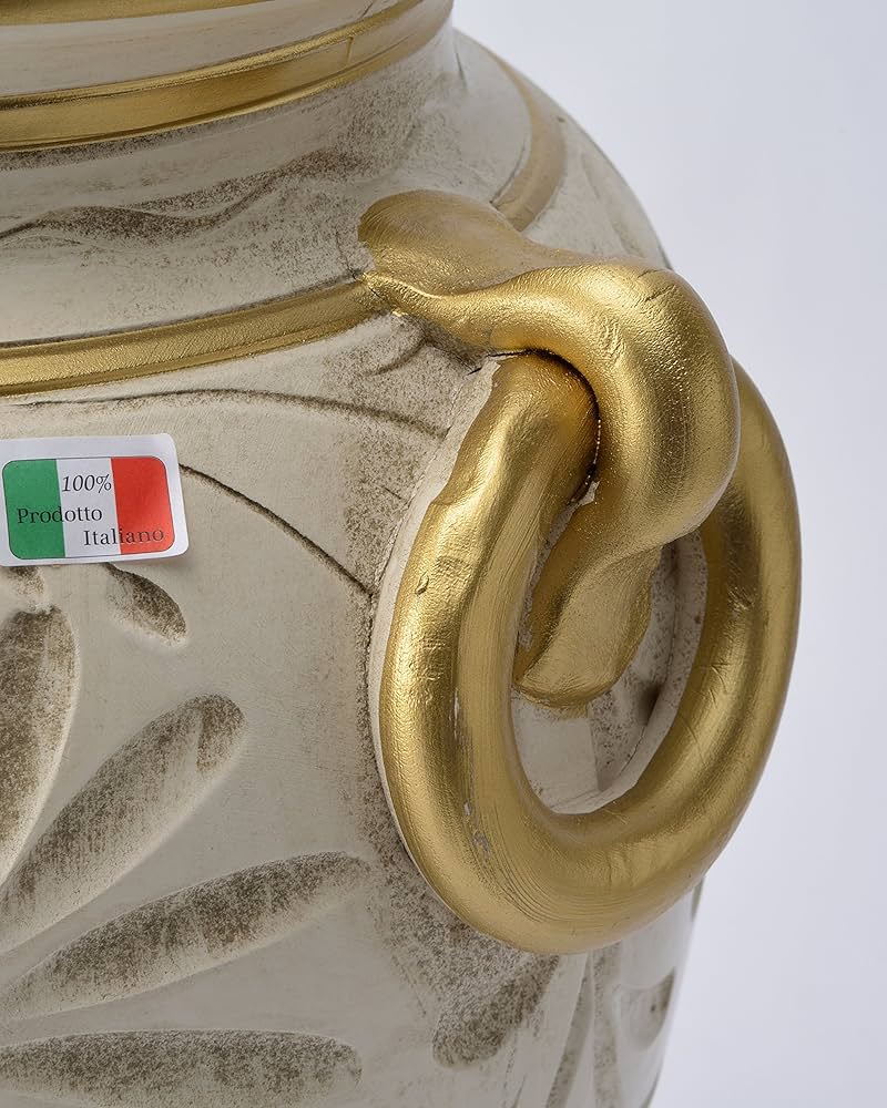 イタリア 傘立て アイボリー ゴールド イルポンテ トスカーナ 22-9369T イタリア 傘立て アイボリー ゴールド イルポンテ トスカーナ 22-9369T