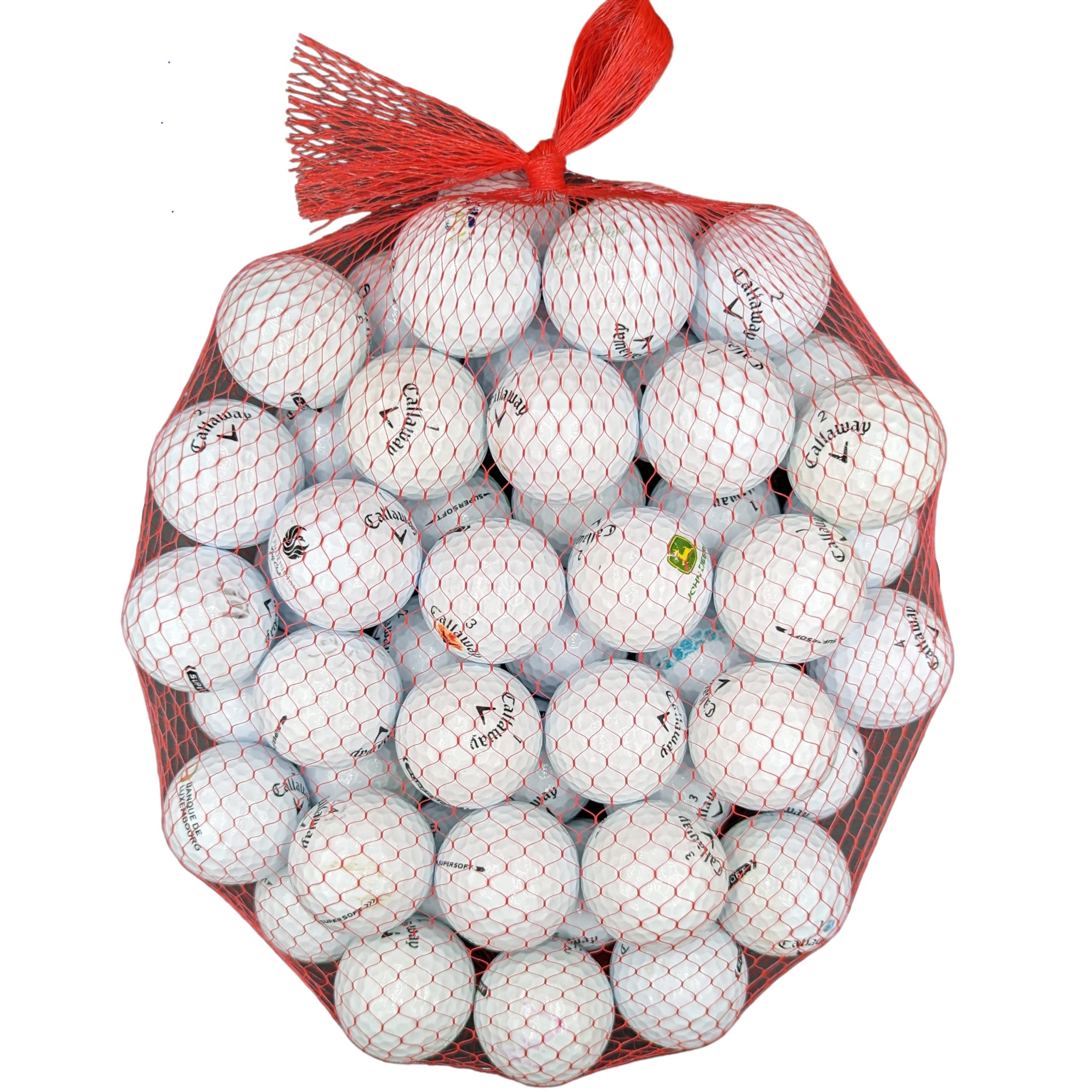 Golf Ball Planet Supersoft Used Golf Balls for Callaway (4A/Near Mint ...