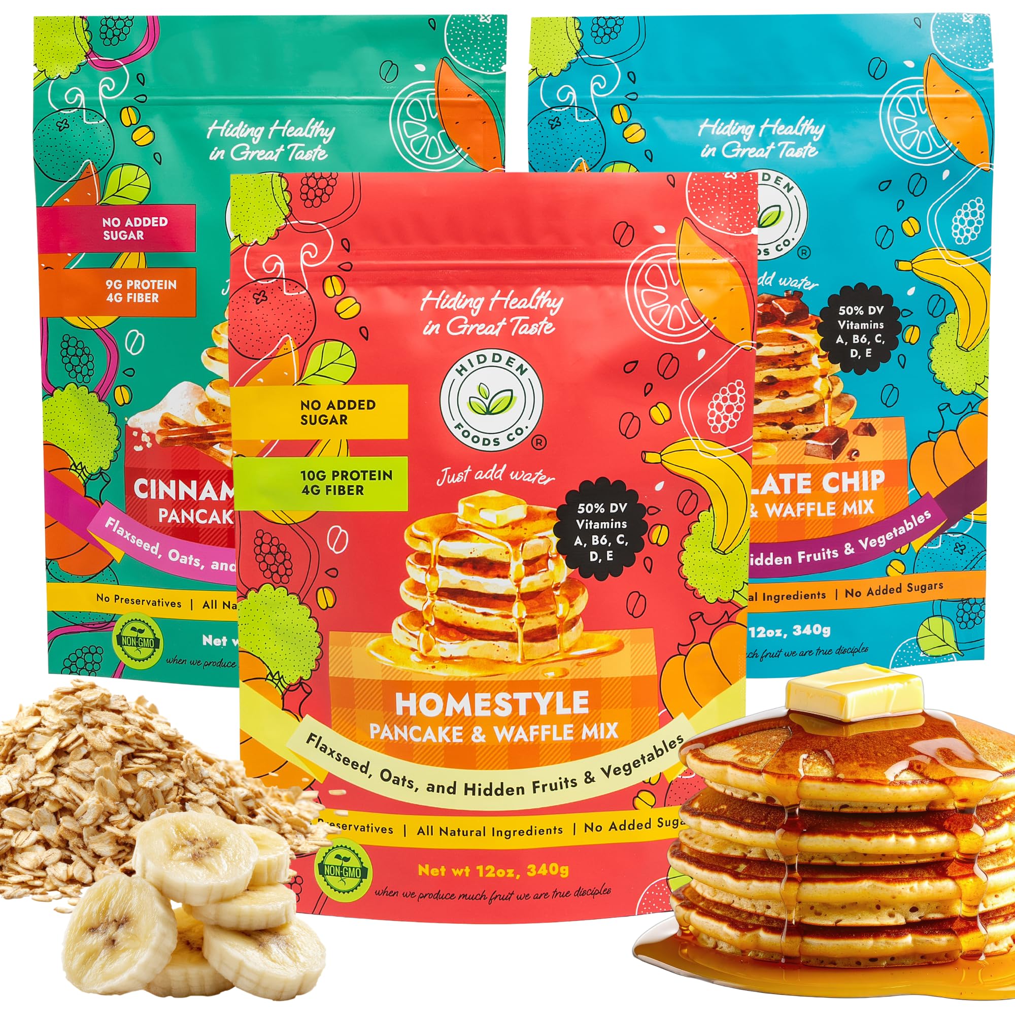 Hidden Foods Pancake Mix