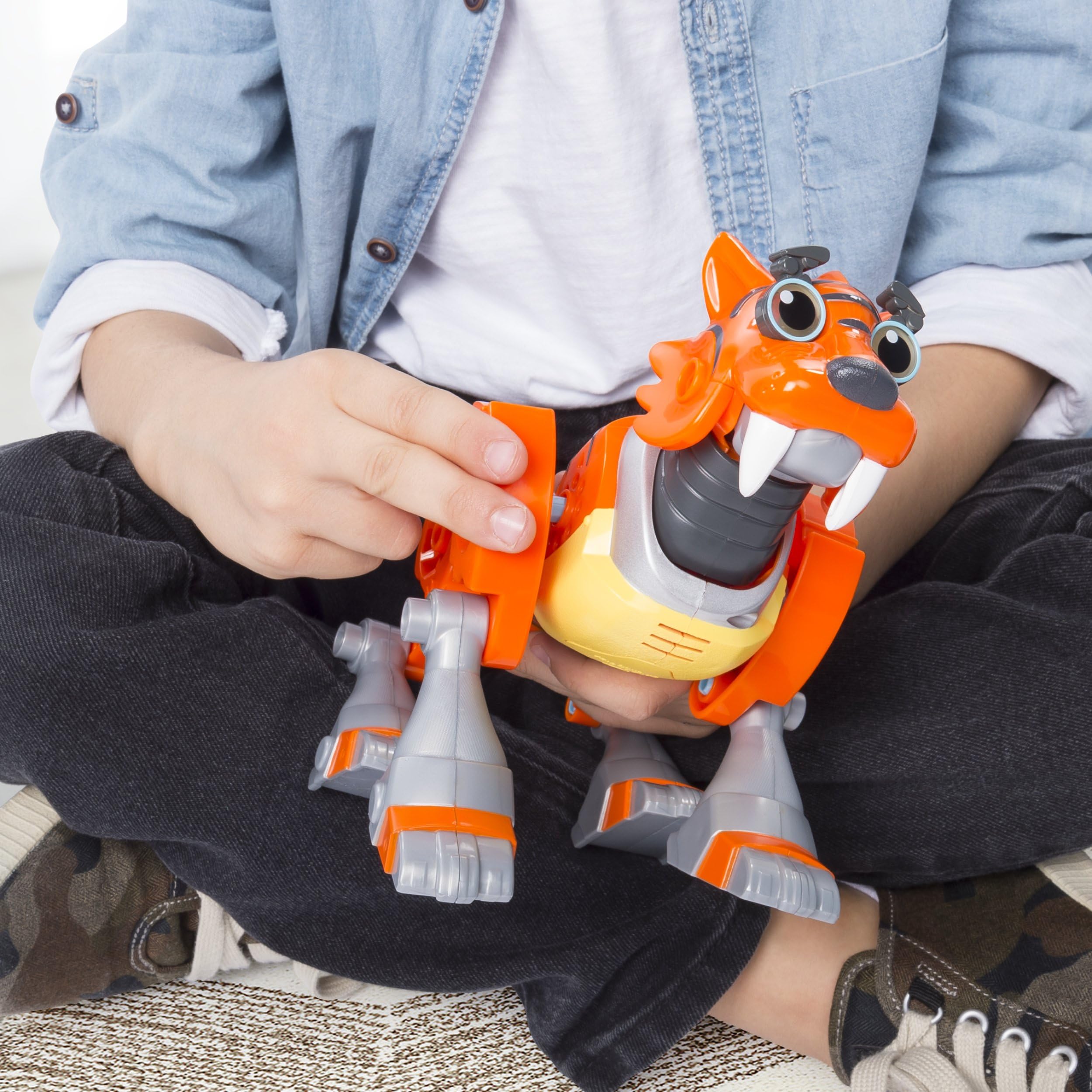 rusty rivets tigerbot toy