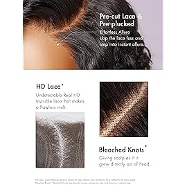 LUVME HAIR 8 Curly Glueless Wigs Human Hair Pre Cut/Plucked, Undetectable HD Lace Wig Ready to Go Lace Bob Wig Short Curly 180 Density
