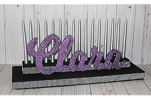 Sweet 16 Candelabra, Bar Mitzvah, Bat Mitzvah, Name Stand, Candle Ceremony, Candle...