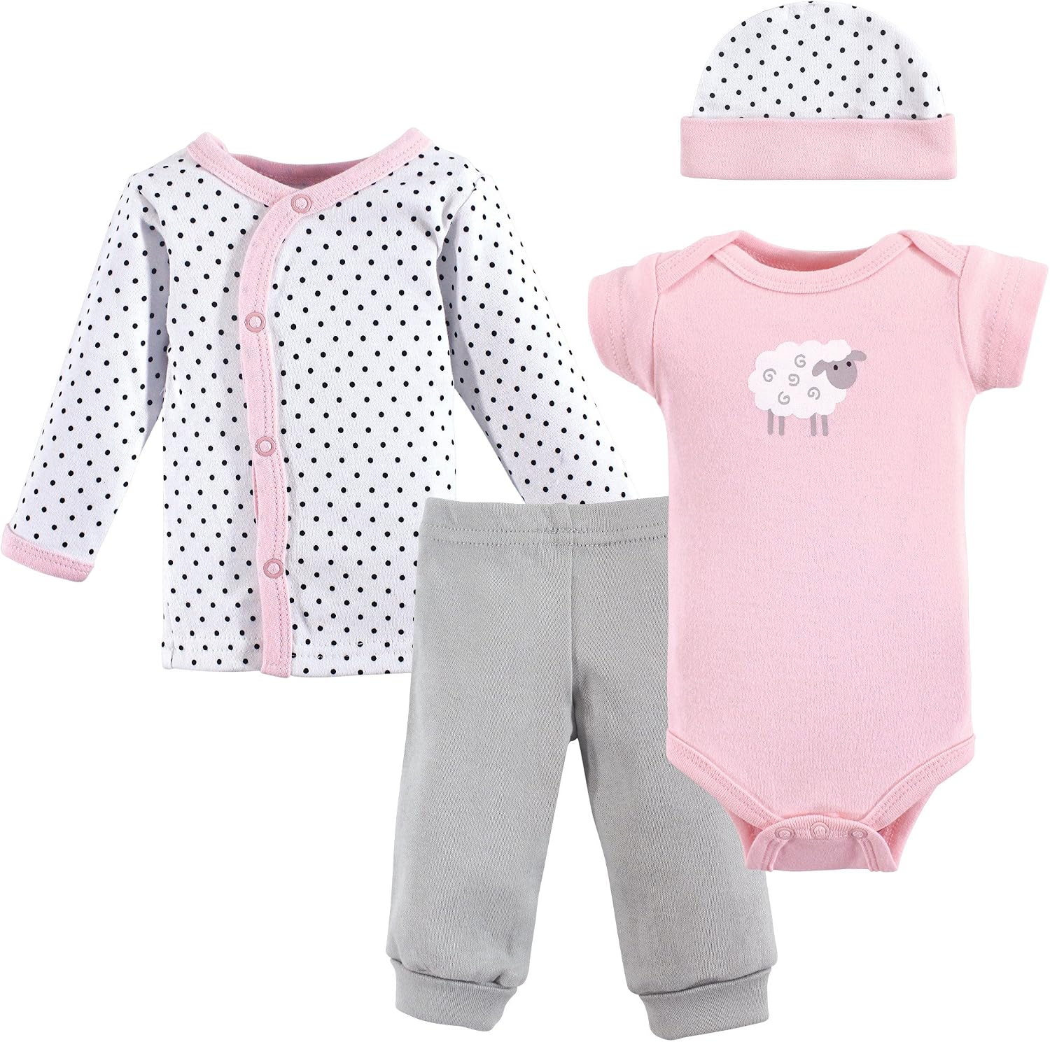 Luvable Friends baby-girls Cotton Preemie Layette Set