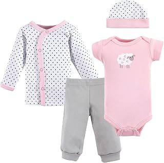 baby-girls Cotton Preemie Layette Set