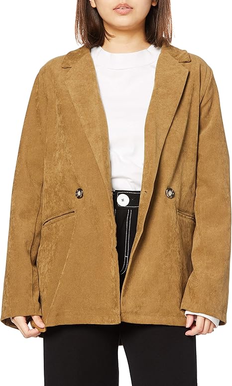 Amazon ウィゴー スウェード ライク ジャケット アウター セットアップ レディース S オリーブ コート ジャケット 通販